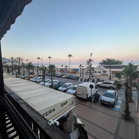 En Primera Linea De Playa Con Terraza En Boliches, Atardeceres De Apartman